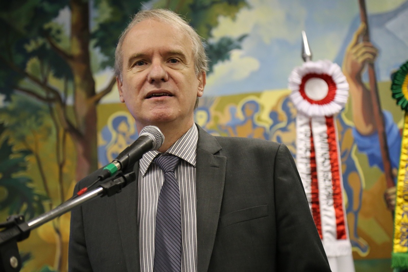 O secretário de Educação em exercício, Wieland Silberschneider